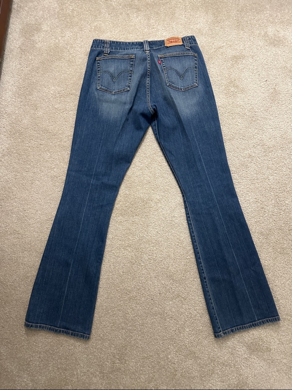 Levi's Women's Bootcut Jeans in Faded Blue
